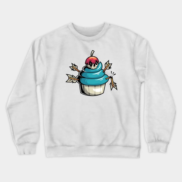 Cupcake Crewneck Sweatshirt by anggatantama